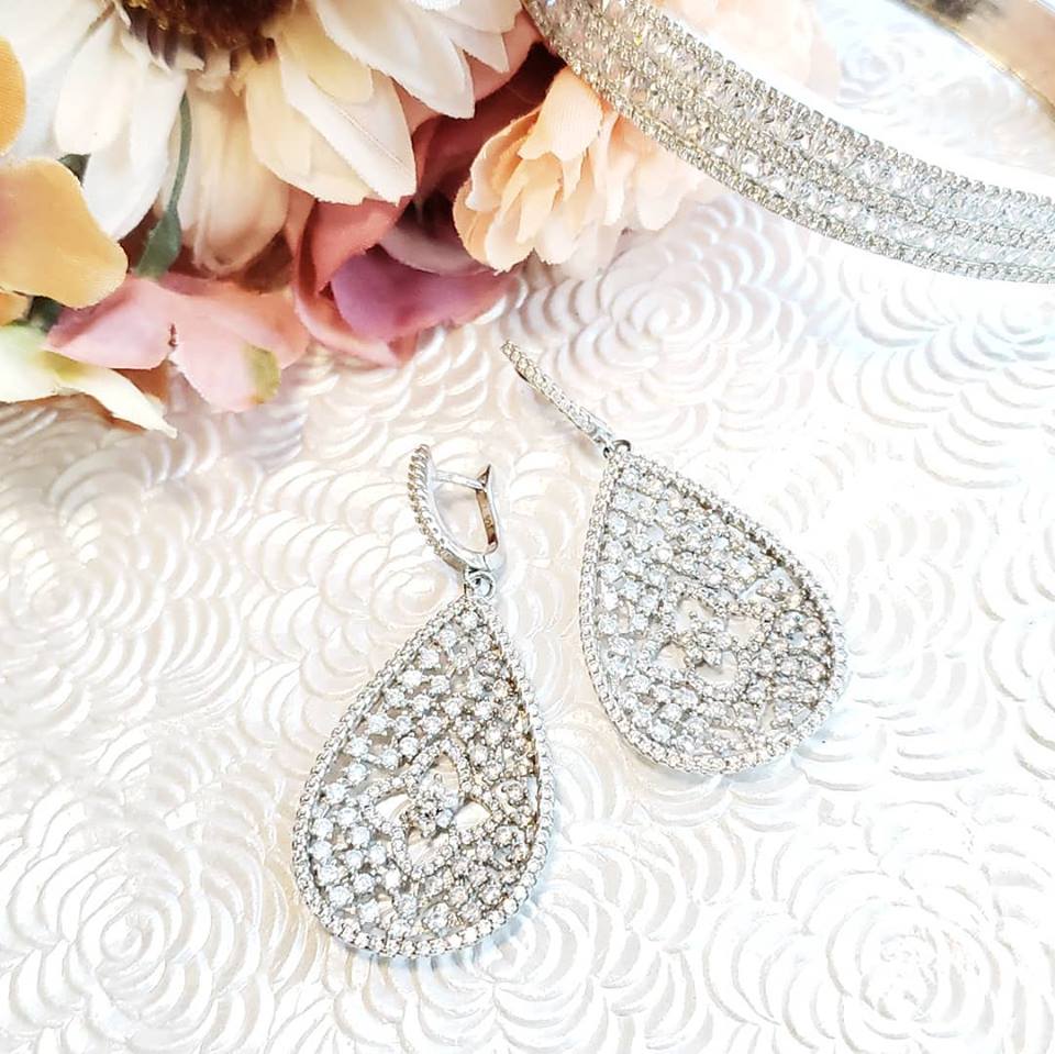 Ambrosia bridal jewelry collection