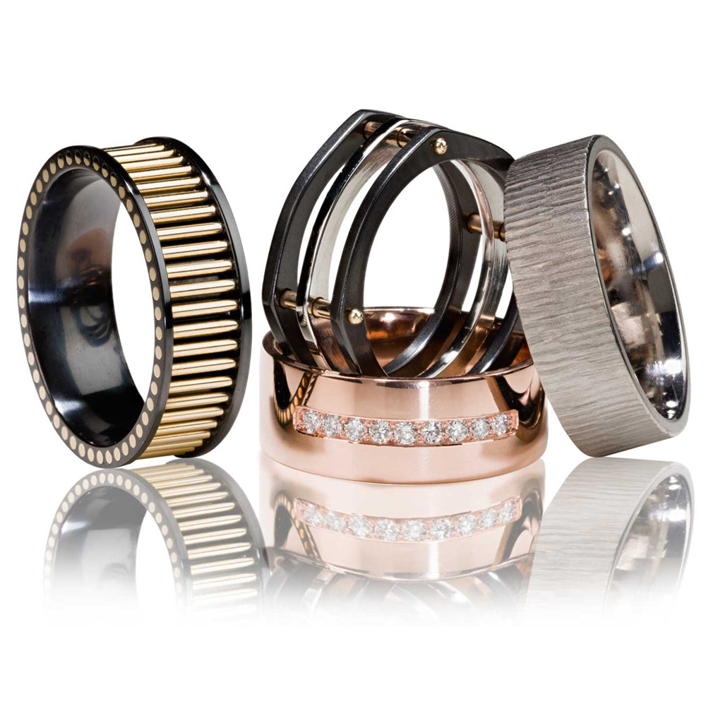Ambrosia mens gents wedding rings and bands