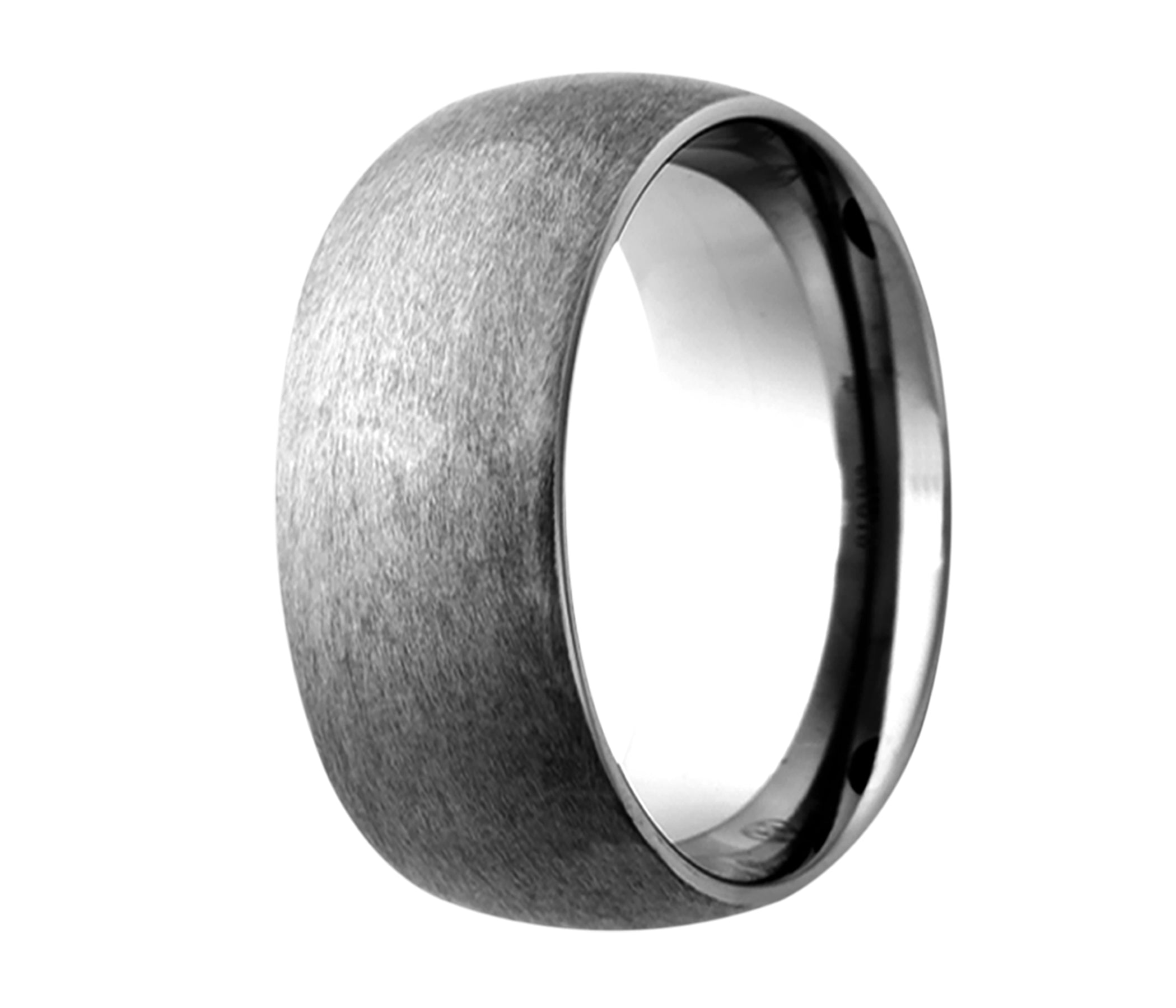 Tungsten Classic Dome Sating Ring