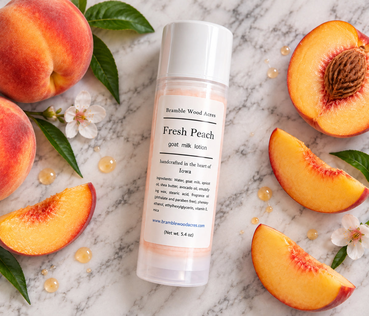 Goat Milk Lotion - Fresh Peaches