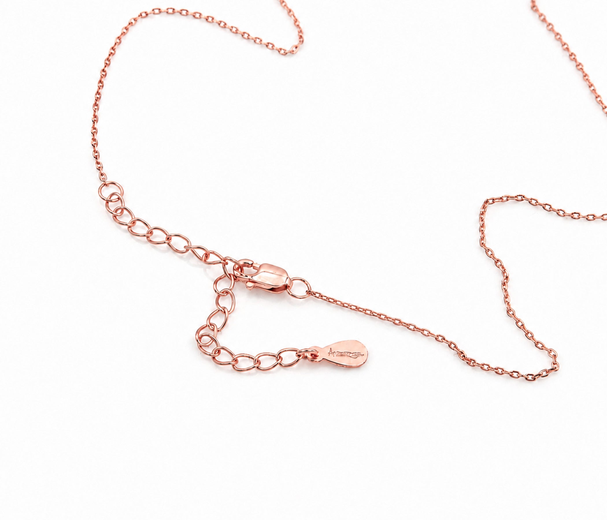 Starburst Pearl of Clarity Rose Gold Necklace