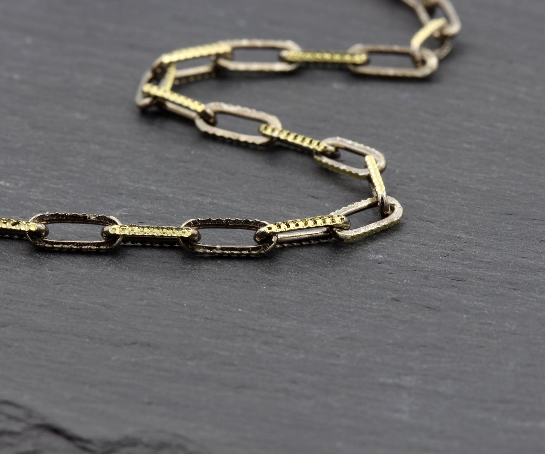 Textured Nugget Pyrite Cross Necklace