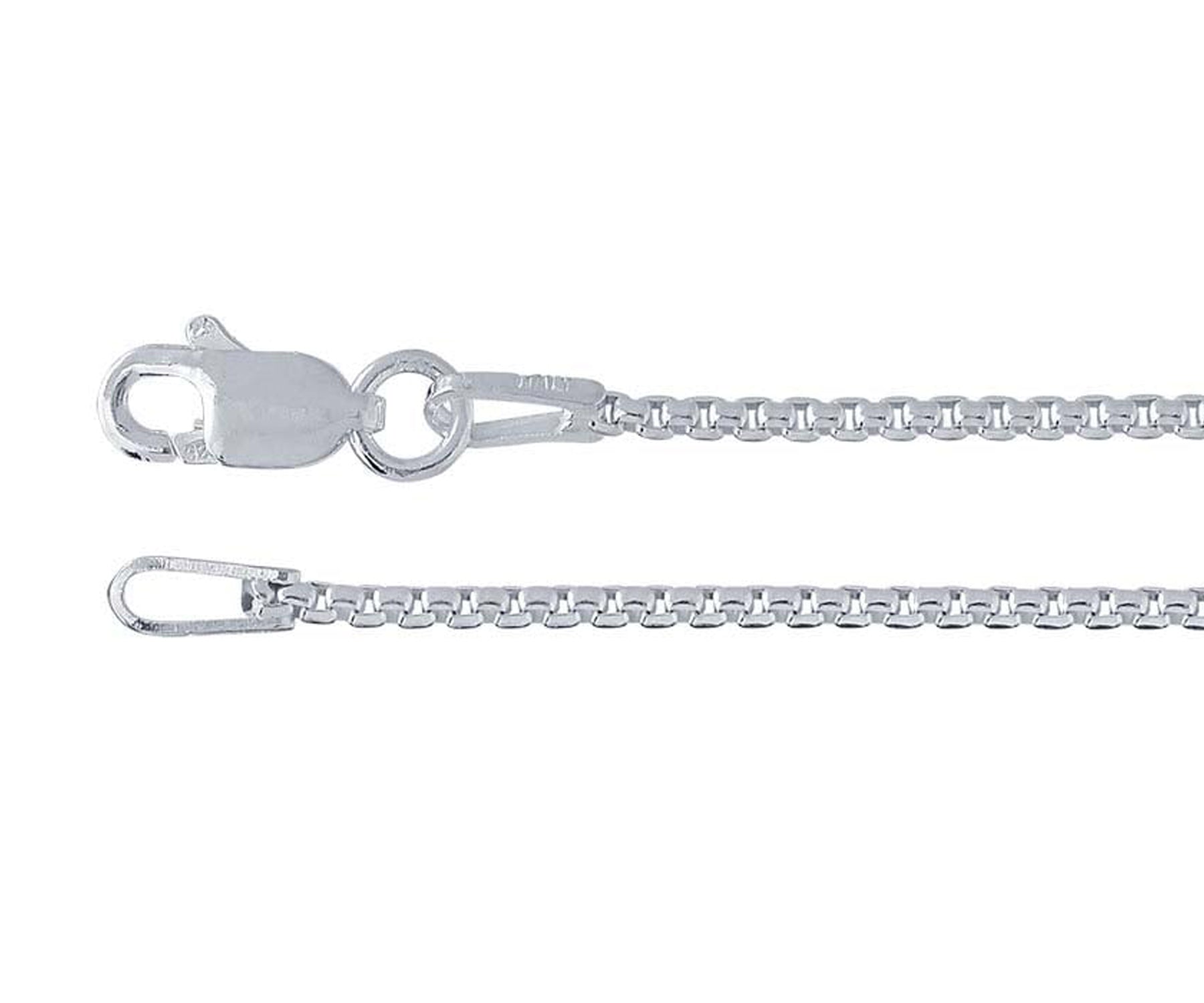 Smooth Rounded 1.25mm Box Chain