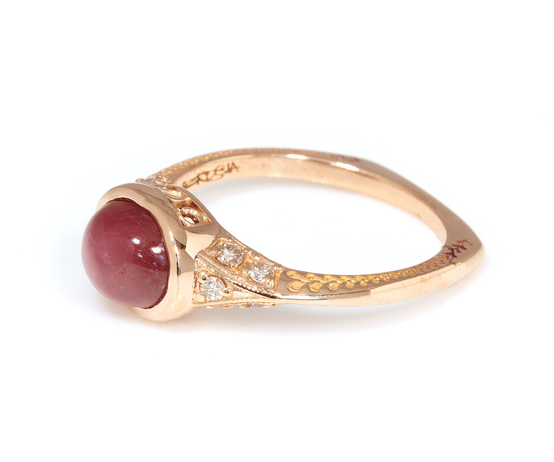 Star Sapphire Custom Ring
