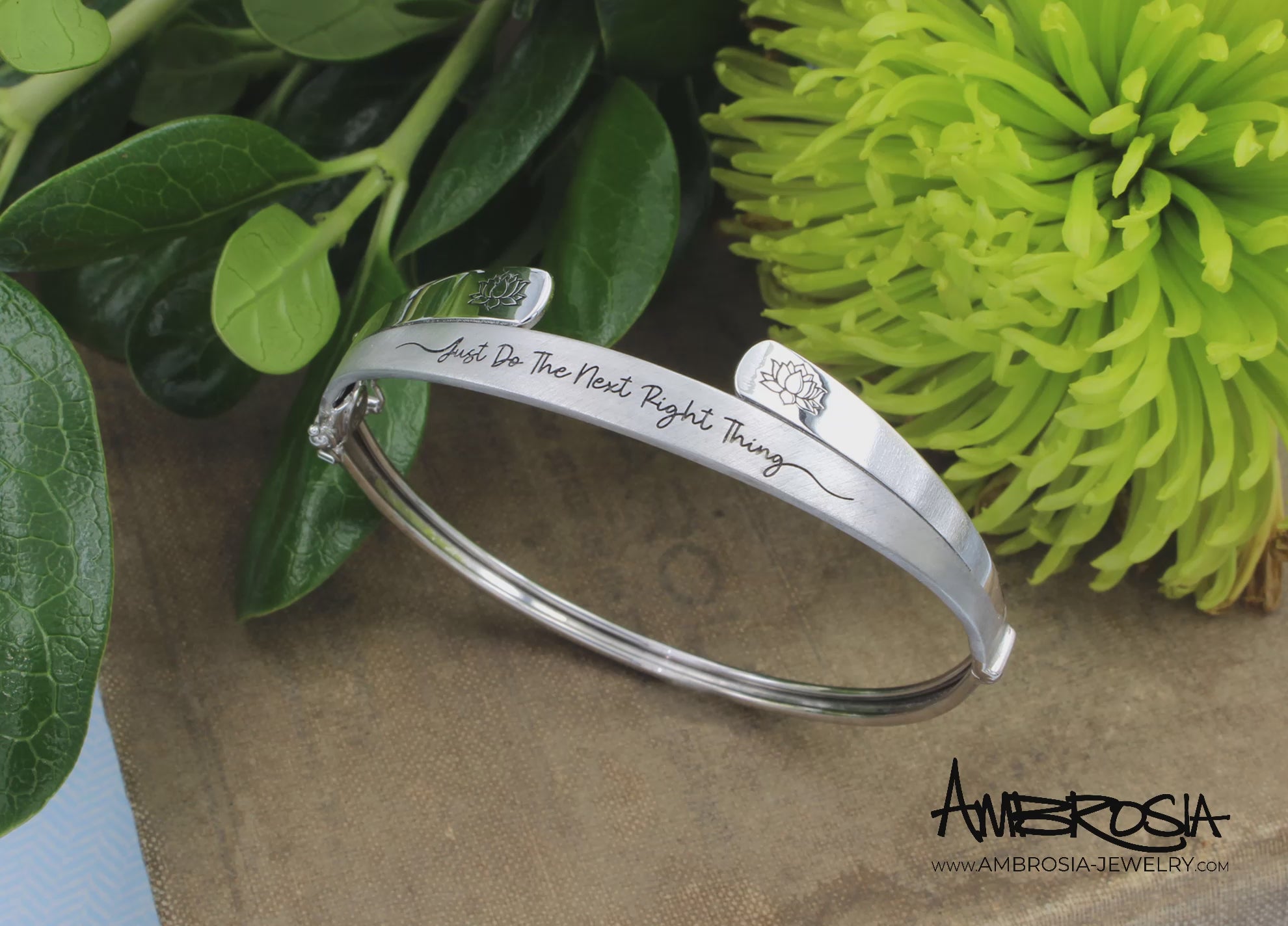 Do The Right Thing Custom Bracelet