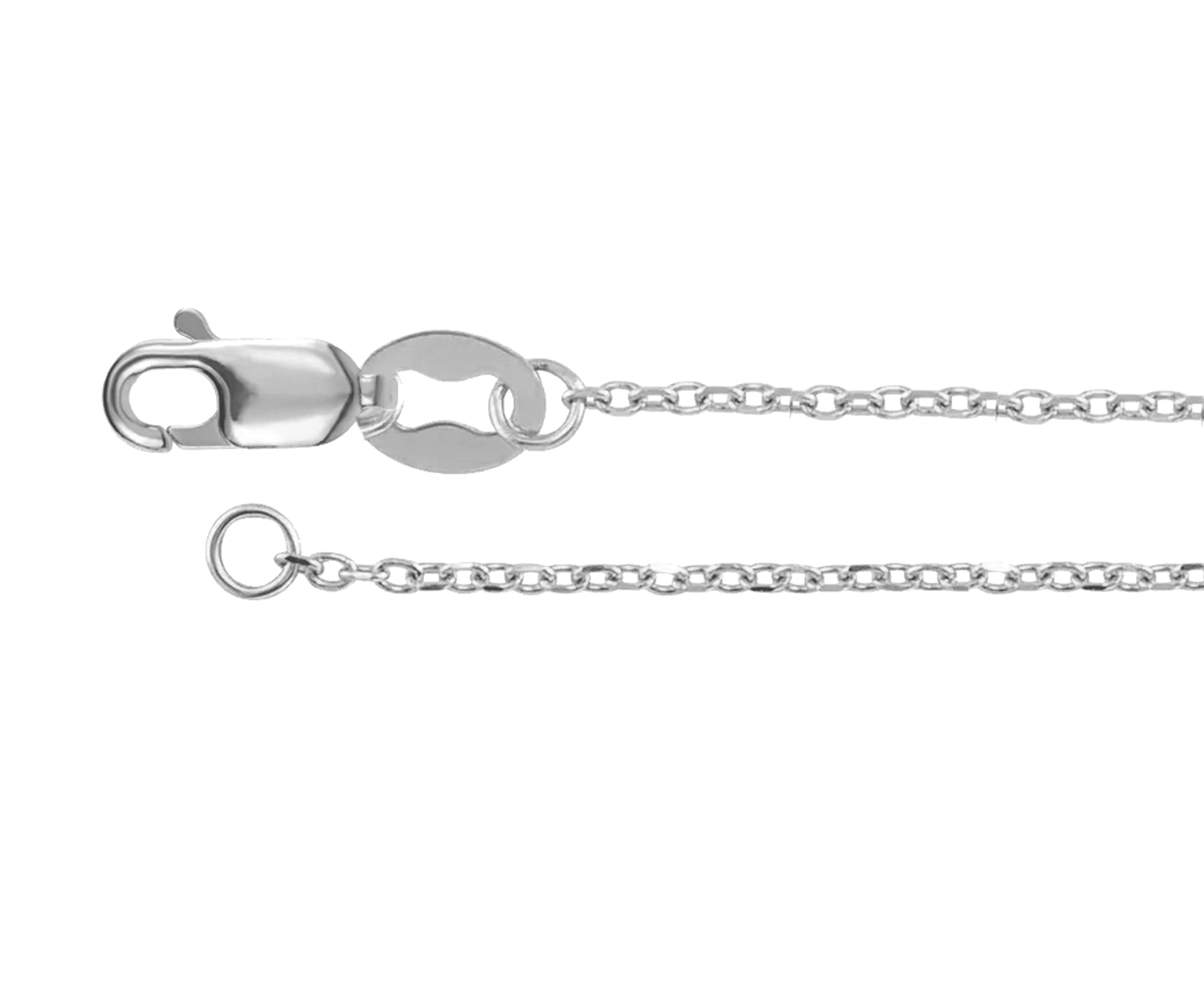 Basic Cable 1.25mm Anti-Tarnish Silver Chain