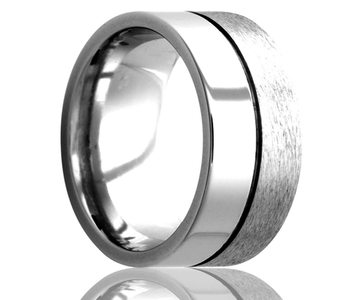 Anillo de ranura central plana de cobalto