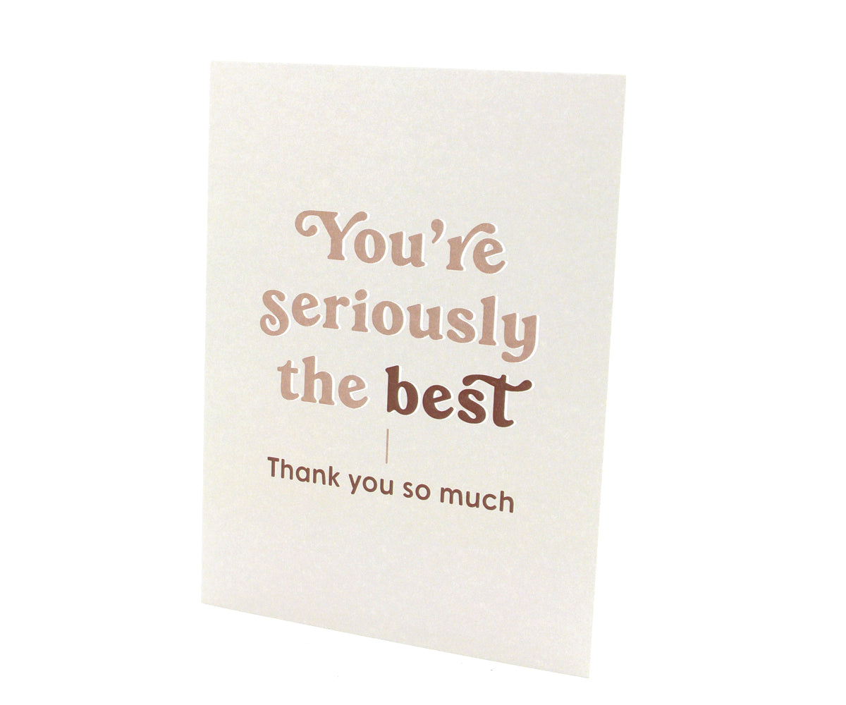 You are the Best Handmade Greeting Card