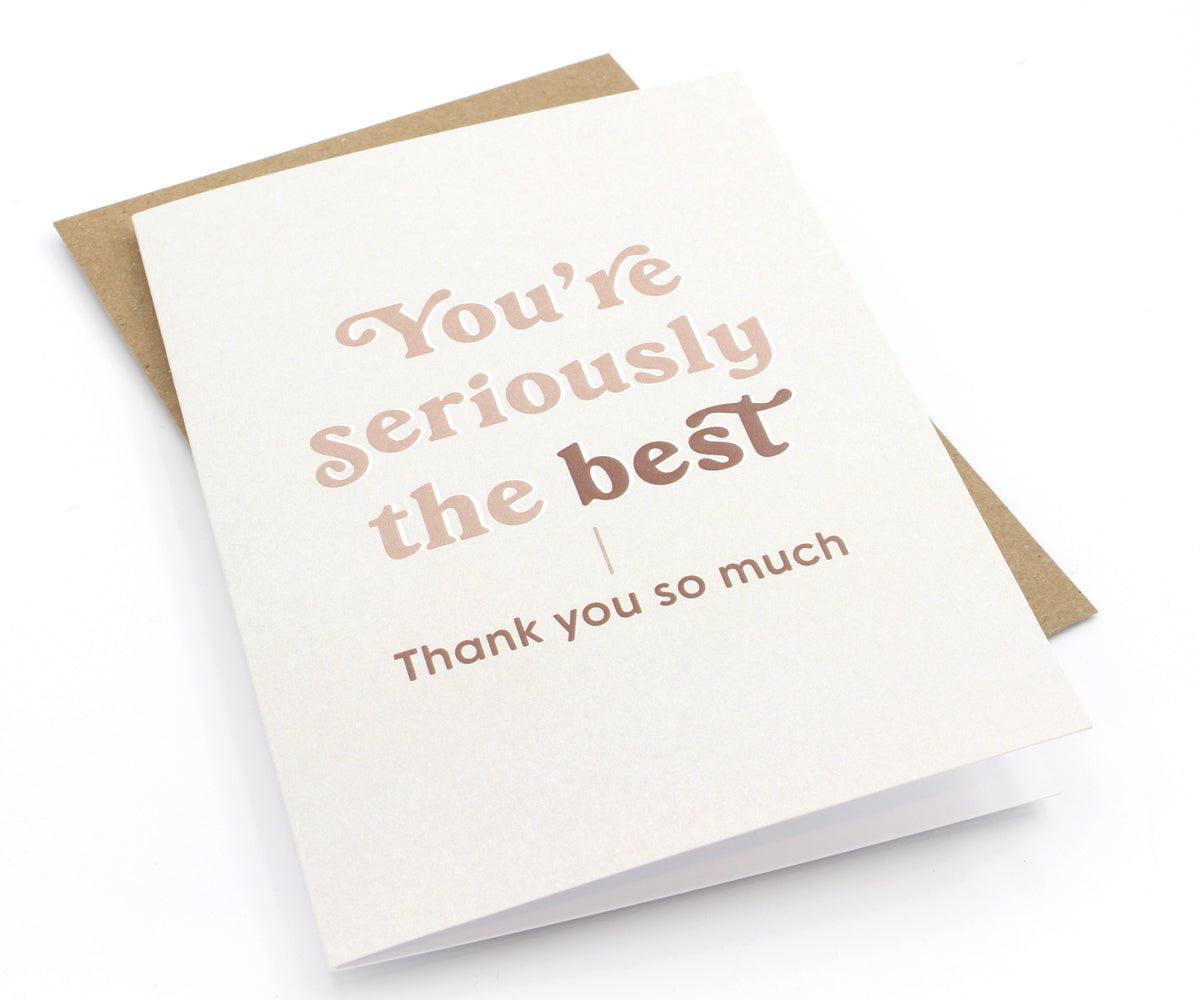 You are the Best Handmade Greeting Card