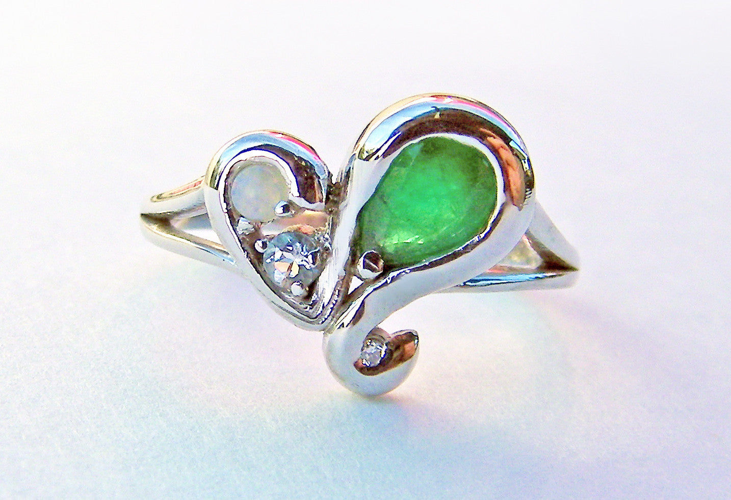 Anillo personalizado del 40 aniversario