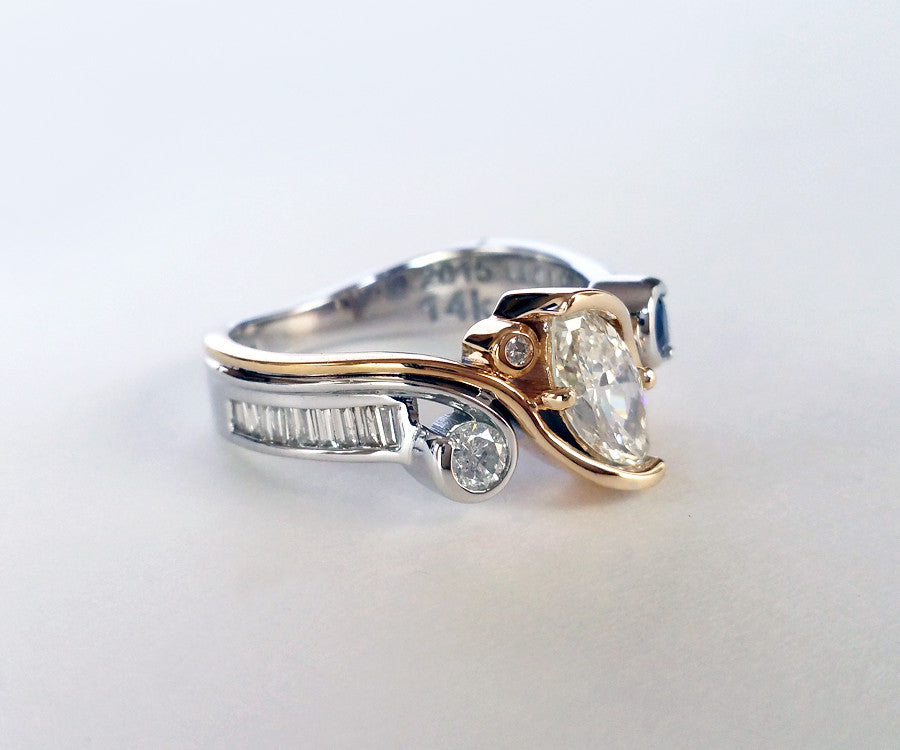Rediseño del anillo de bodas heredado