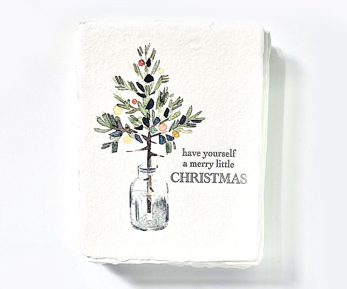 Merry Little Christmas Greeting Card