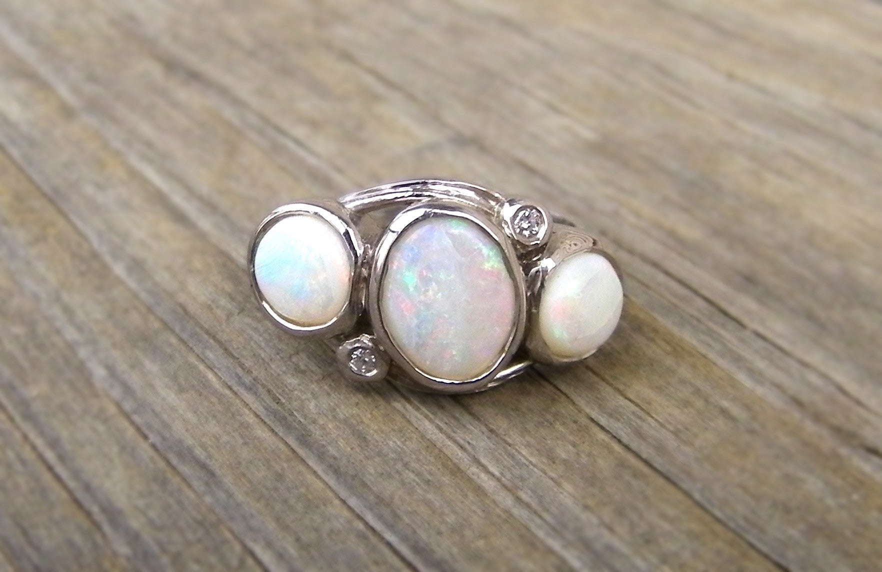 Grandma's Opals Ring