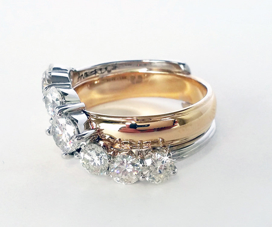 Parents Wedding Rings Redesigned