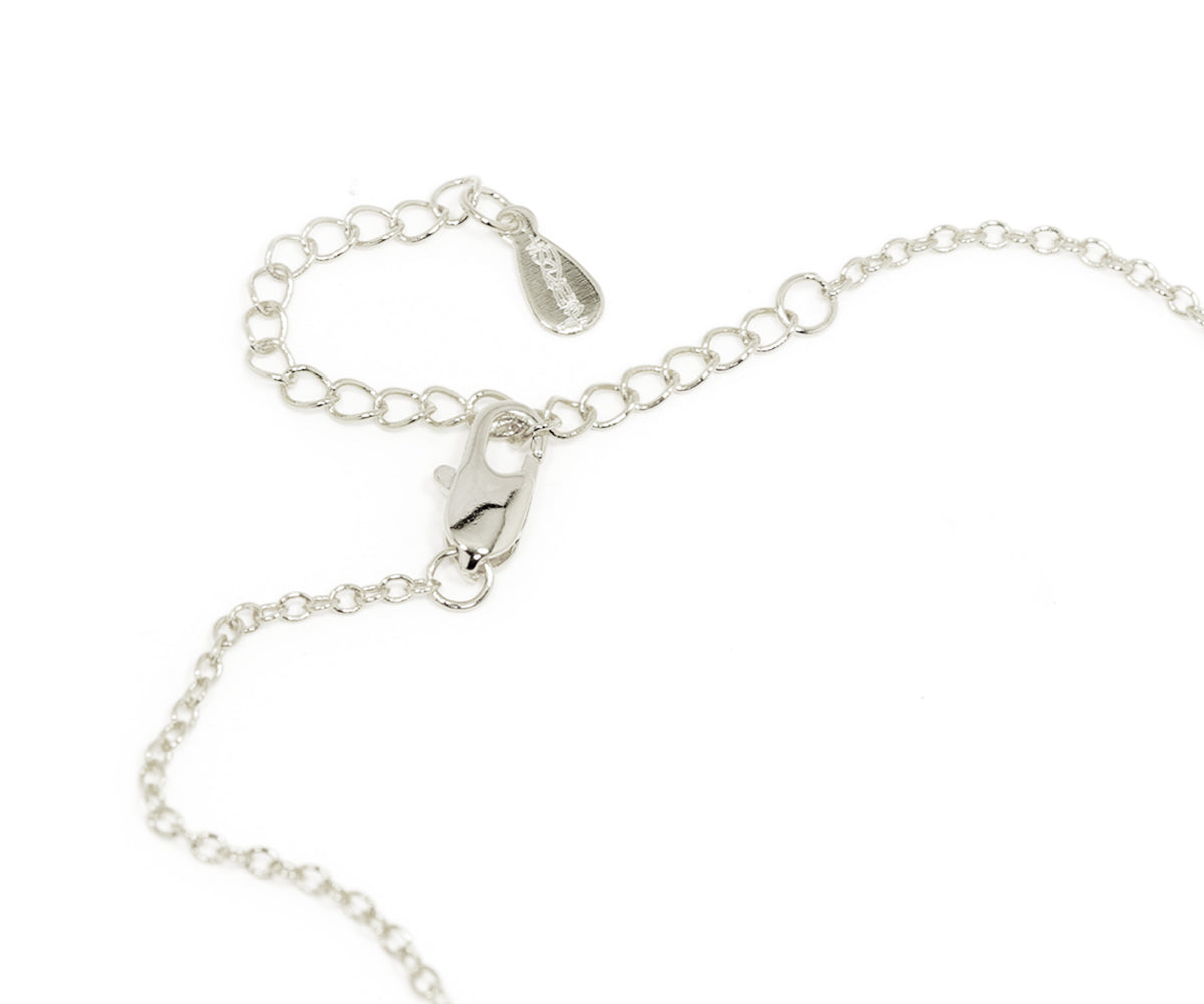 Collar de cristales pavé con triángulos pequeños