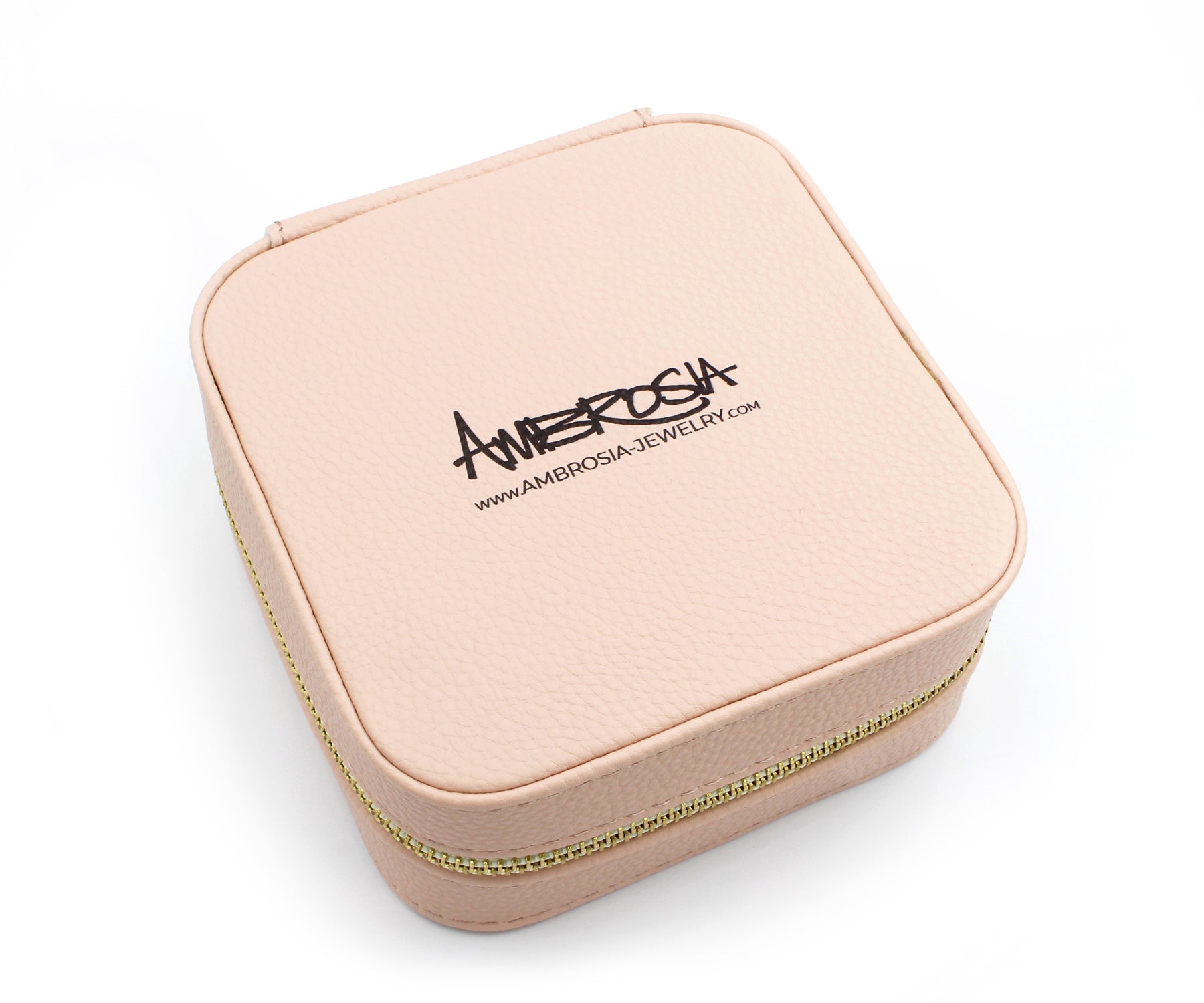 Jewelry Travel Case Rose Gold
