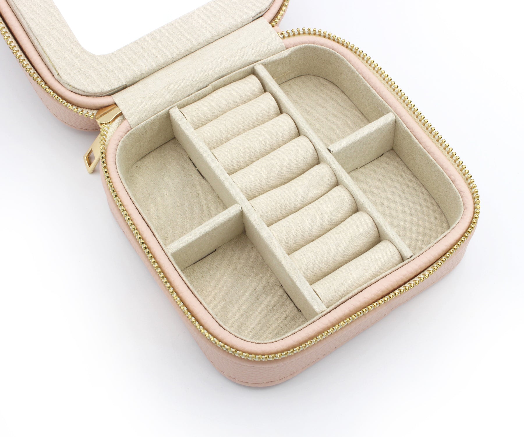 Jewelry Travel Case Rose Gold