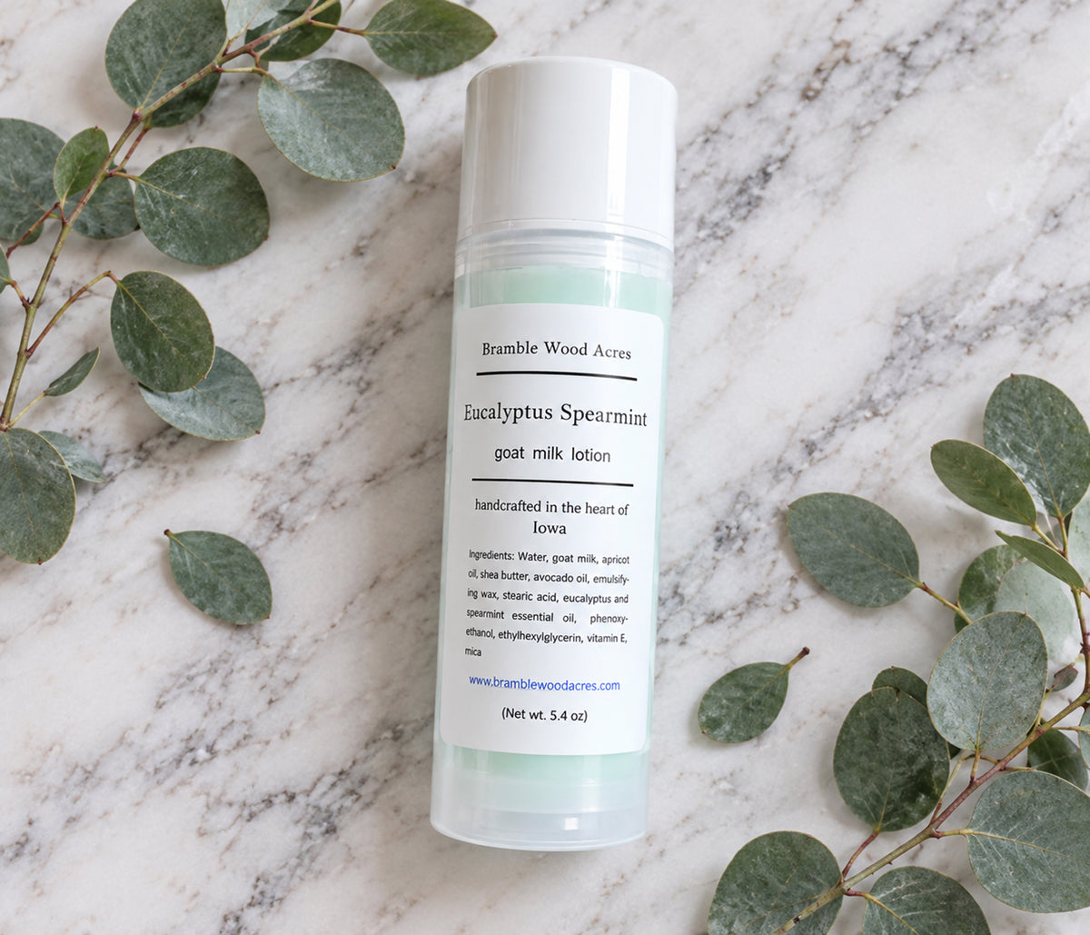Goat Milk Lotion - Eucalyptus Spearmint