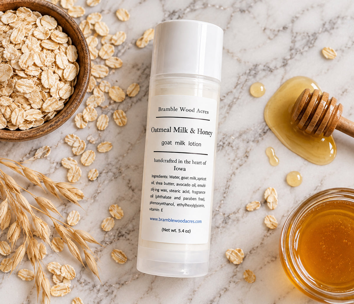 Goat Milk Lotion - Oatmeal Milk & Honey