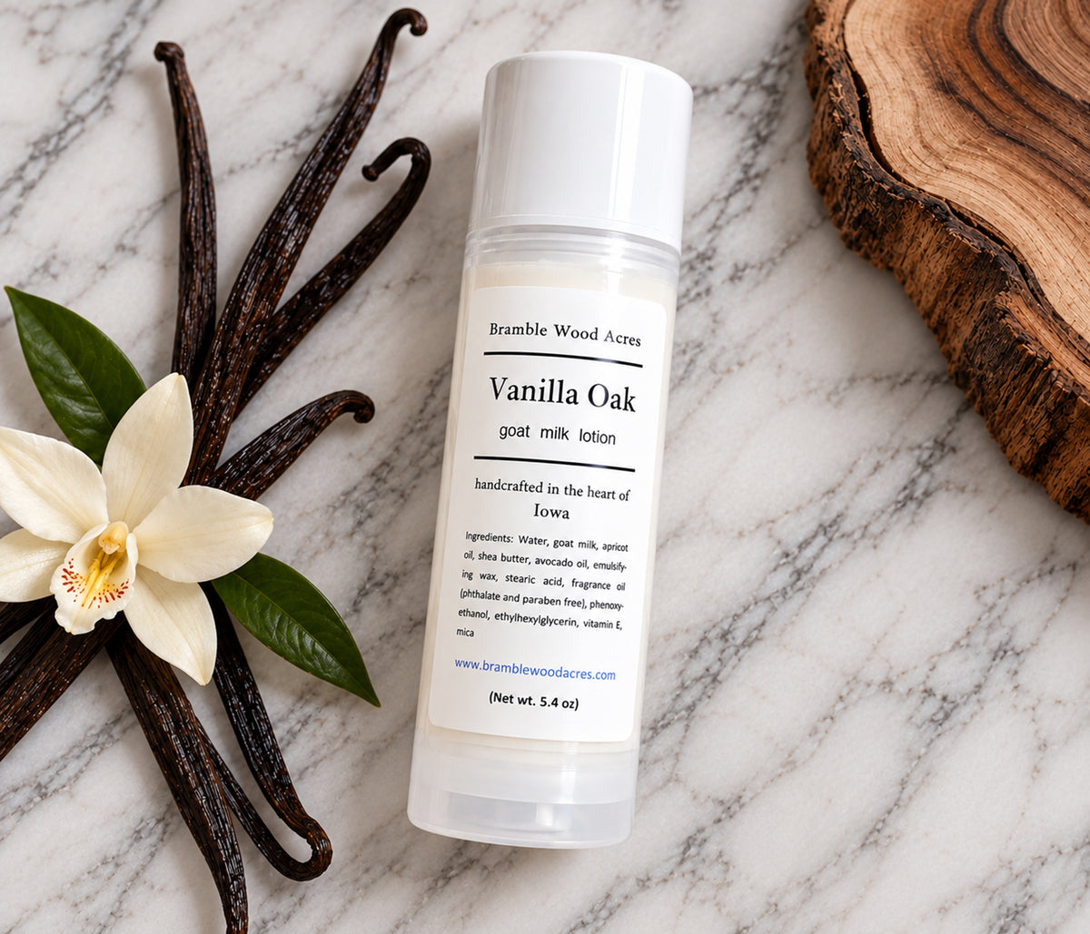 Goat Milk Lotion - Vanilla Oak