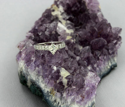 Ballpark Classic Princess Diamond Engagement Ring