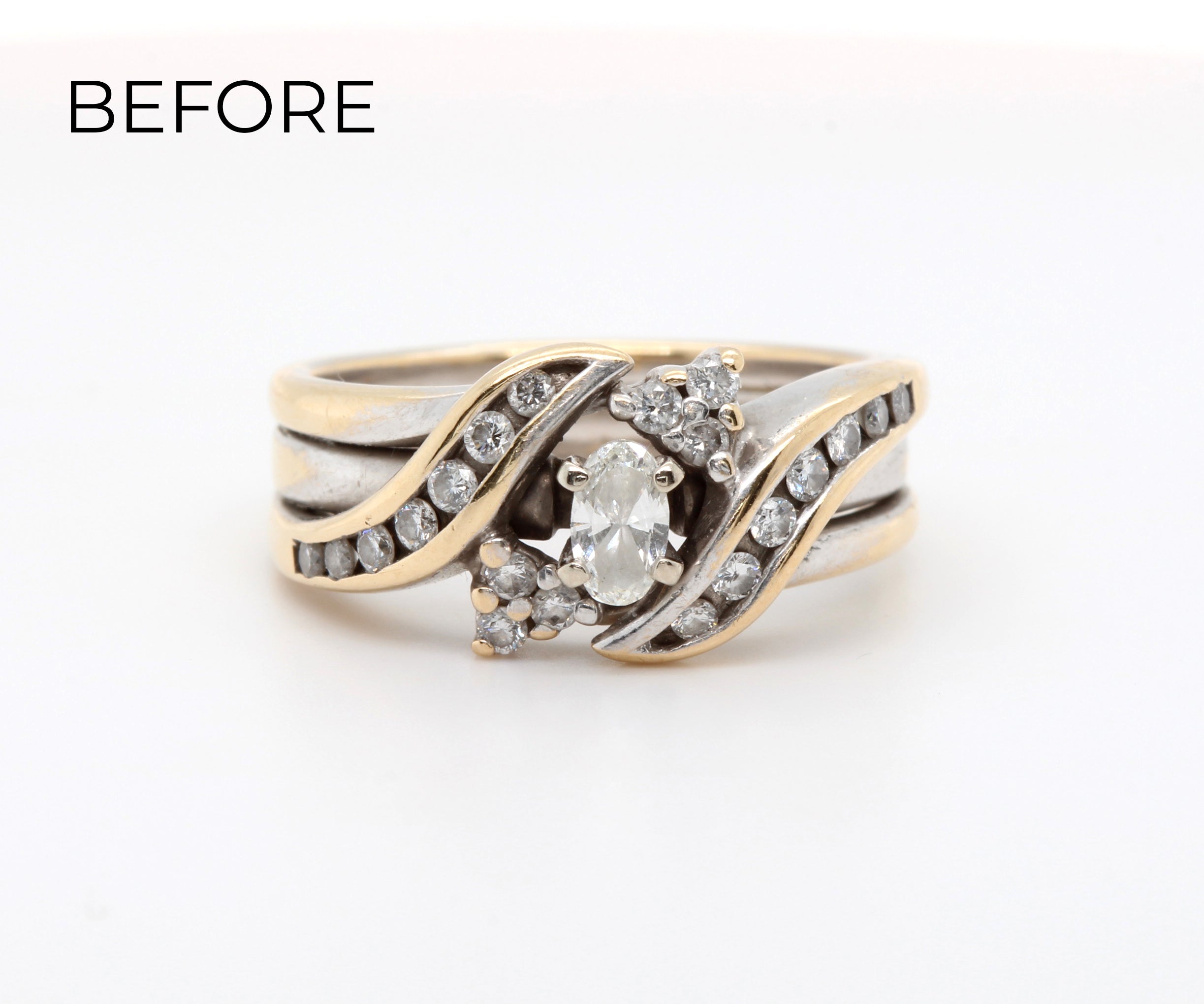 Romantic Oval Halo Diamond Engagement Ring