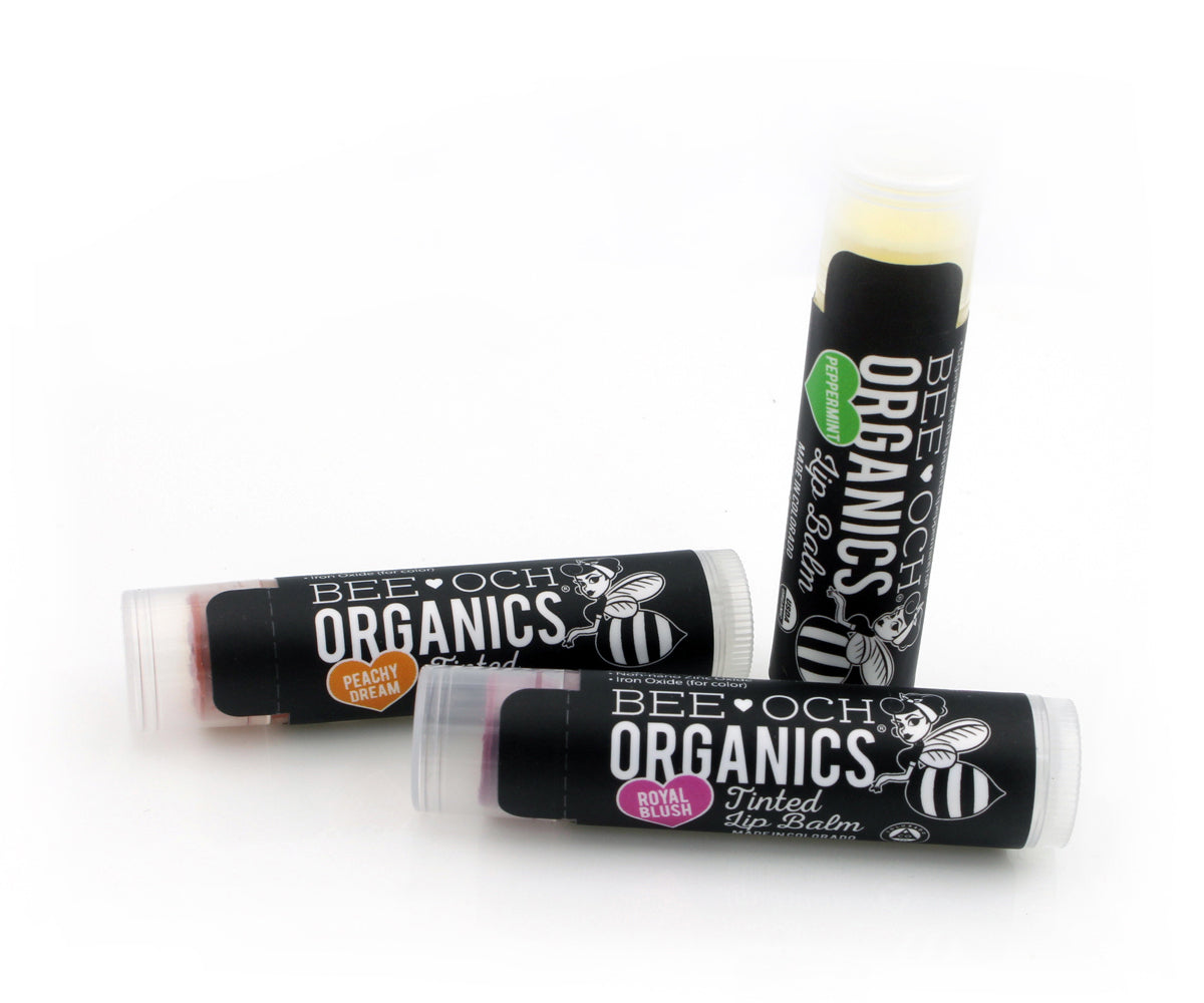 Bee-otch Organic Beeswax Lip Balms