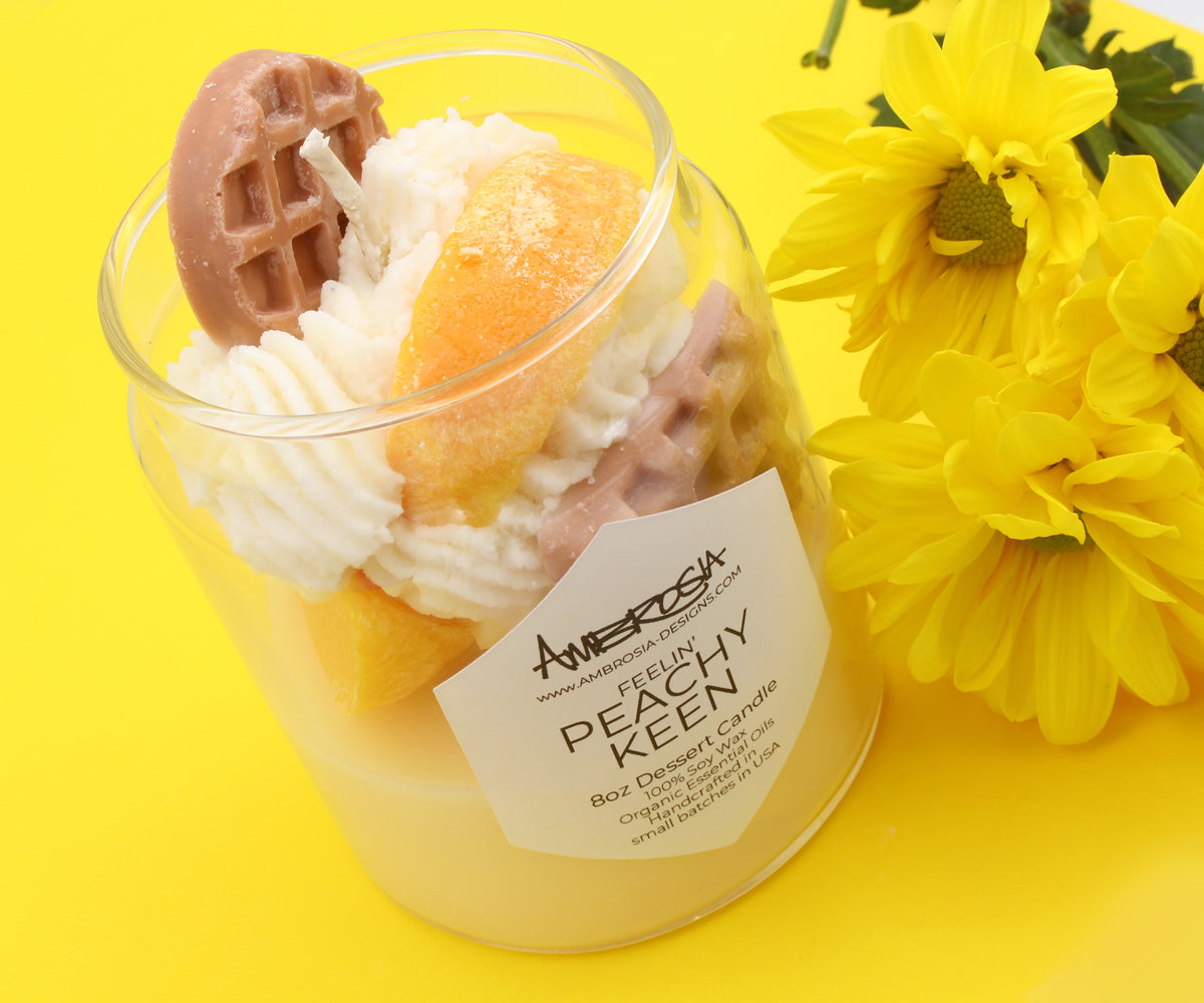 Vela de postre Feelin' Peachy Keen