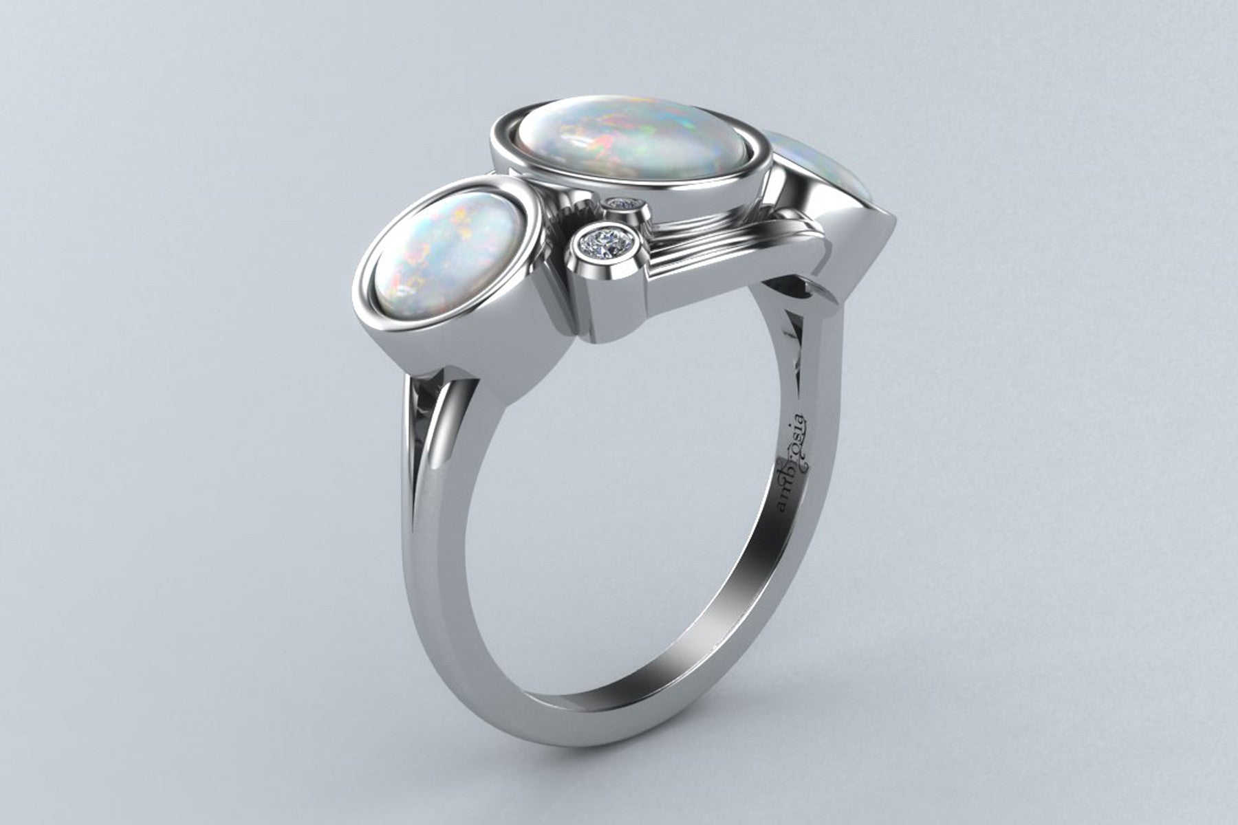 Grandma's Opals Ring