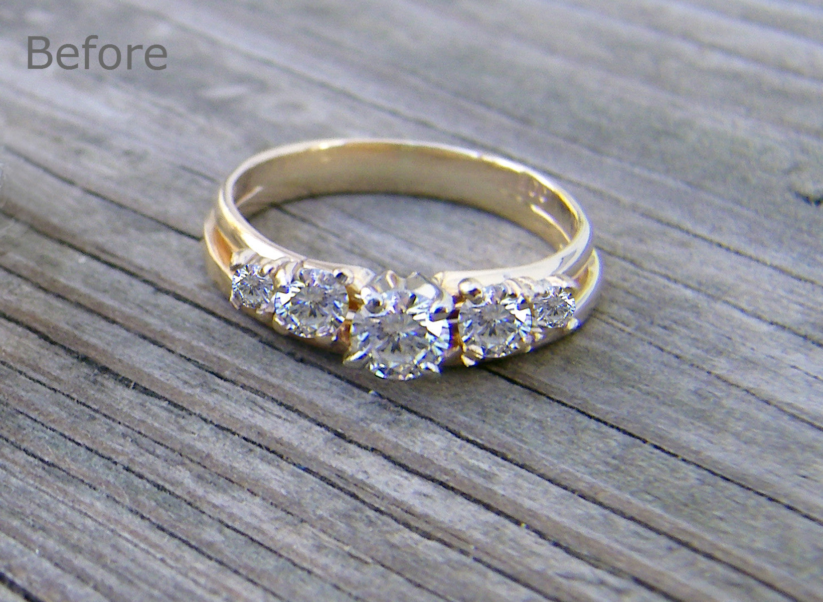 Twisted Contemporary Princess Diamond Engagement Ring