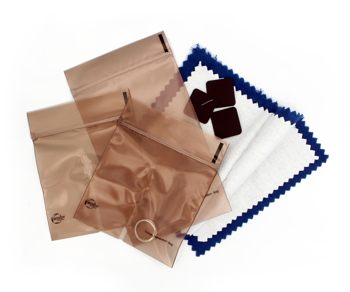 tarnish prevention quick cleaning sterling silver kit