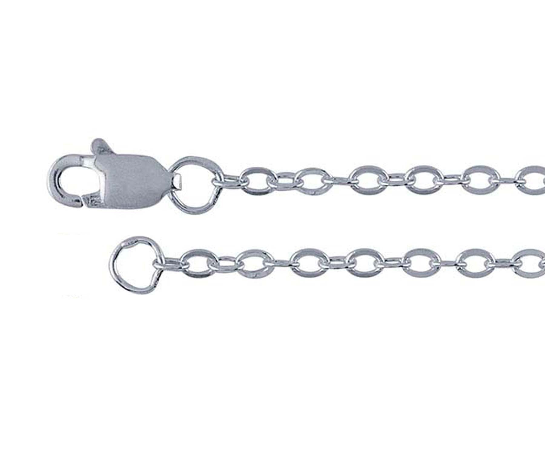 Ambrosia Heavy 1.9mm Cable Silver Chain