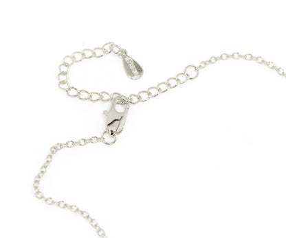 Small Triangle Pavé Crystal Necklace