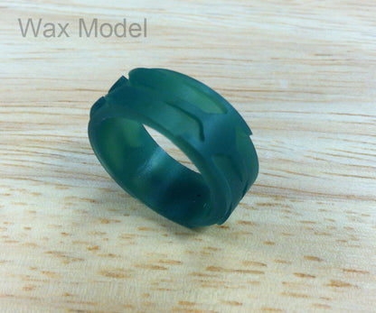 Anillo de bodas personalizado exclusivo para hombre