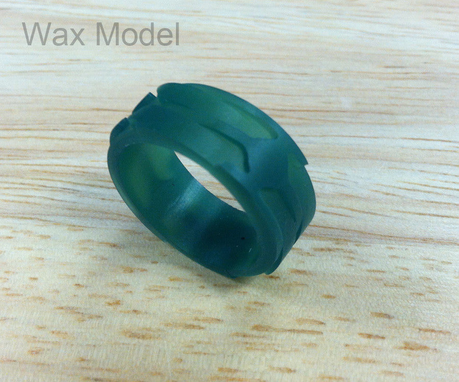 Unique Custom Men's Wedding Ring