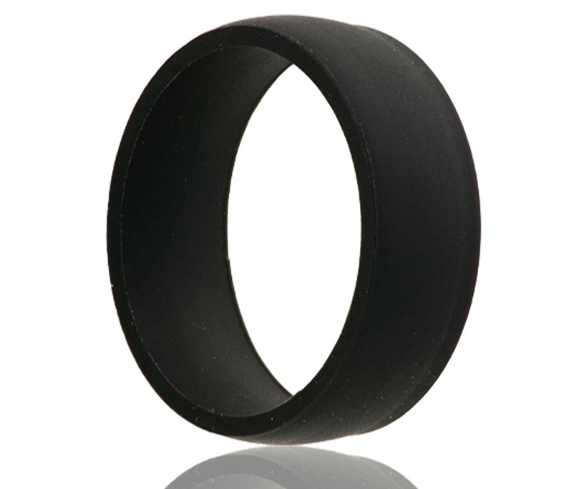 Anillo de caucho de silicona negro