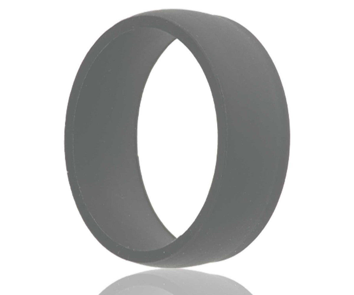 Anillo de caucho de silicona gris